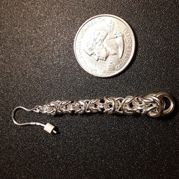 Giani Bernini Byzantine Chain Drop Earrings in Sterling Silver - Picture 5 of 11